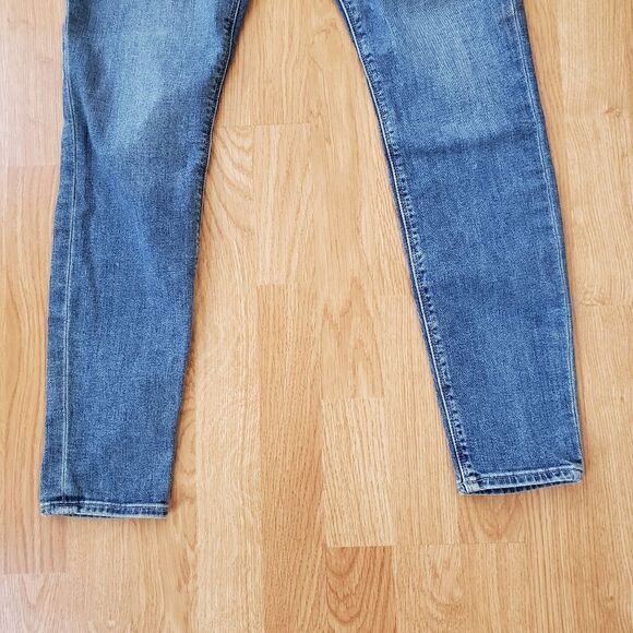 Hudson Natlie Super Skinny Button Fly Ankle Jeans - size 28. - Picture 6 of 14